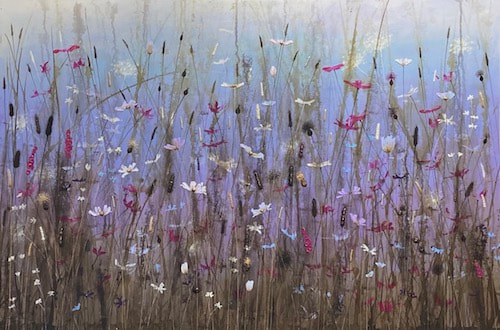 'Lilac Meadow' 122cm x 81cm