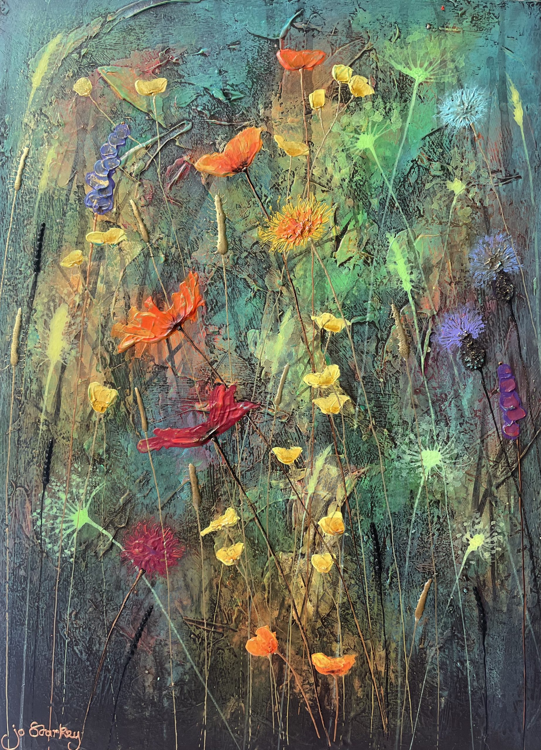 Abstract Floral ONE Day Workshop Voucher - Image 4