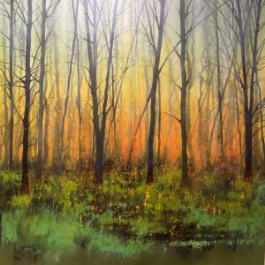 'Abstract Forest' FULL DAY Painting Workshop - Sat, 4 October