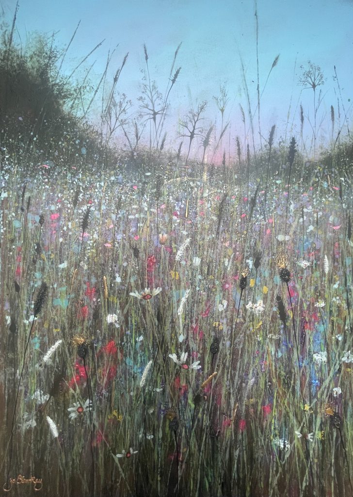 dusk’s pink embrace