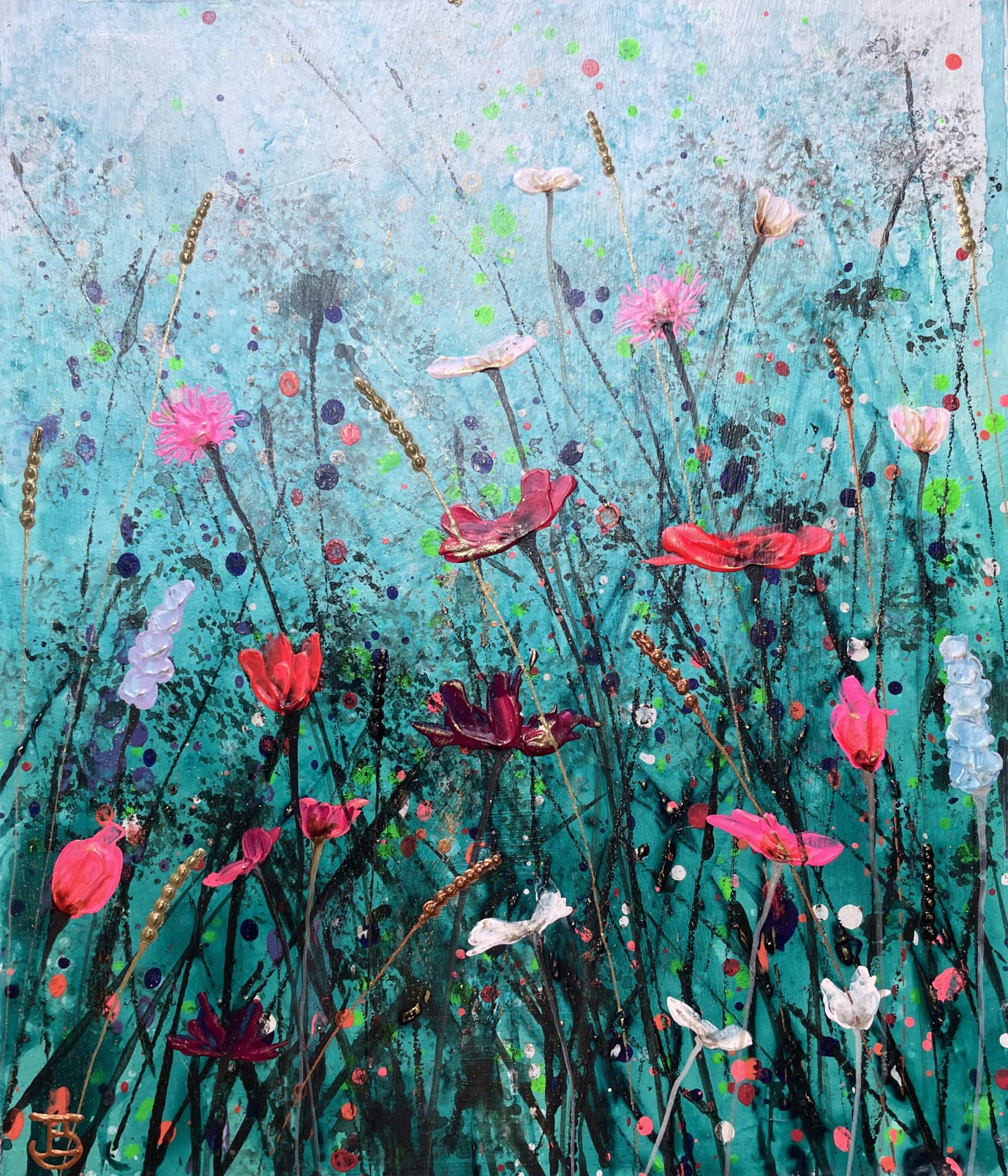 'Teal Meadow Breeze'