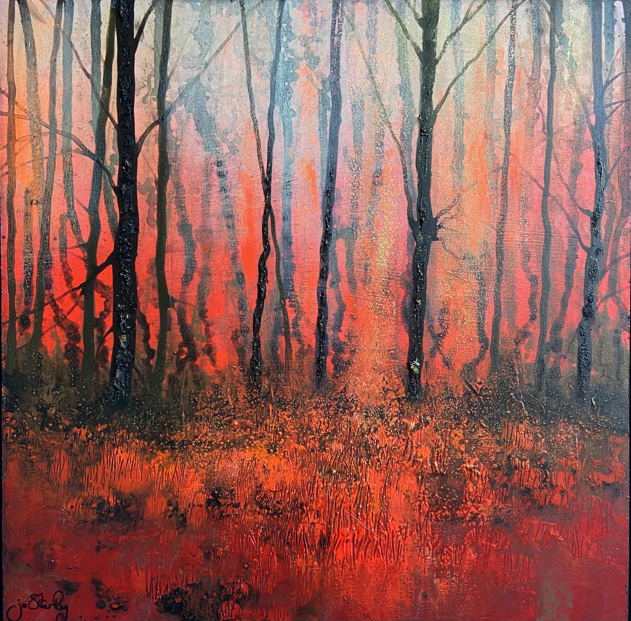 'Abstract Forest' Painting Workshop - Sat, 8 Aug - Image 5