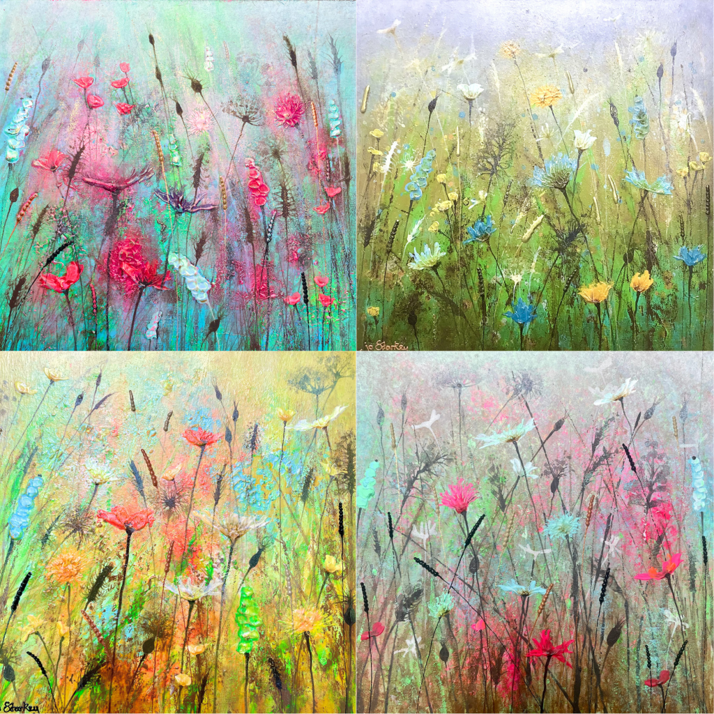 'Painterly Wildflower' - 22.08.26