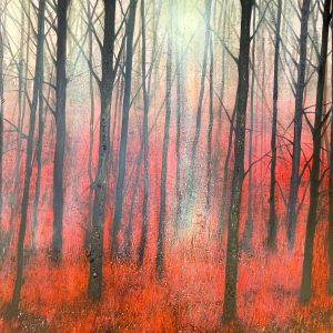 Abstract Forest Paintings